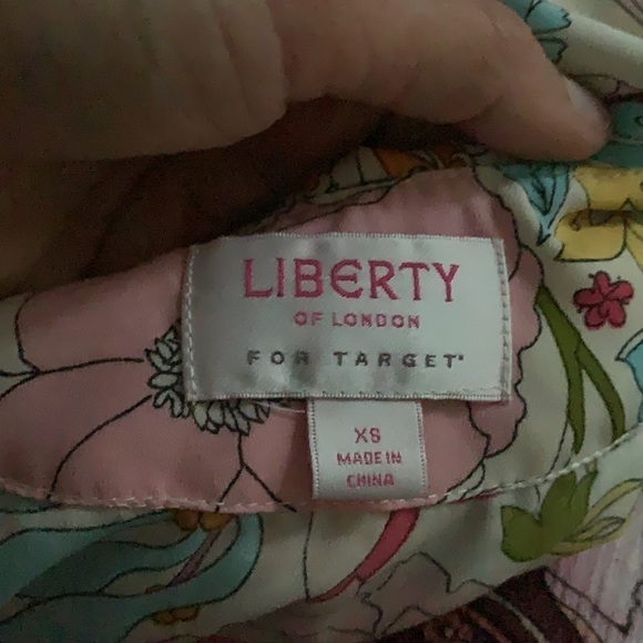 Liberty of London‎ for Target Blouse floral classic size XS vintage style summer - Picture 7 of 12